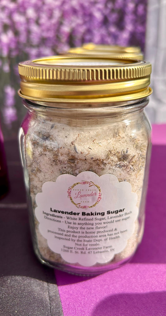 Lavender Baking Sugar